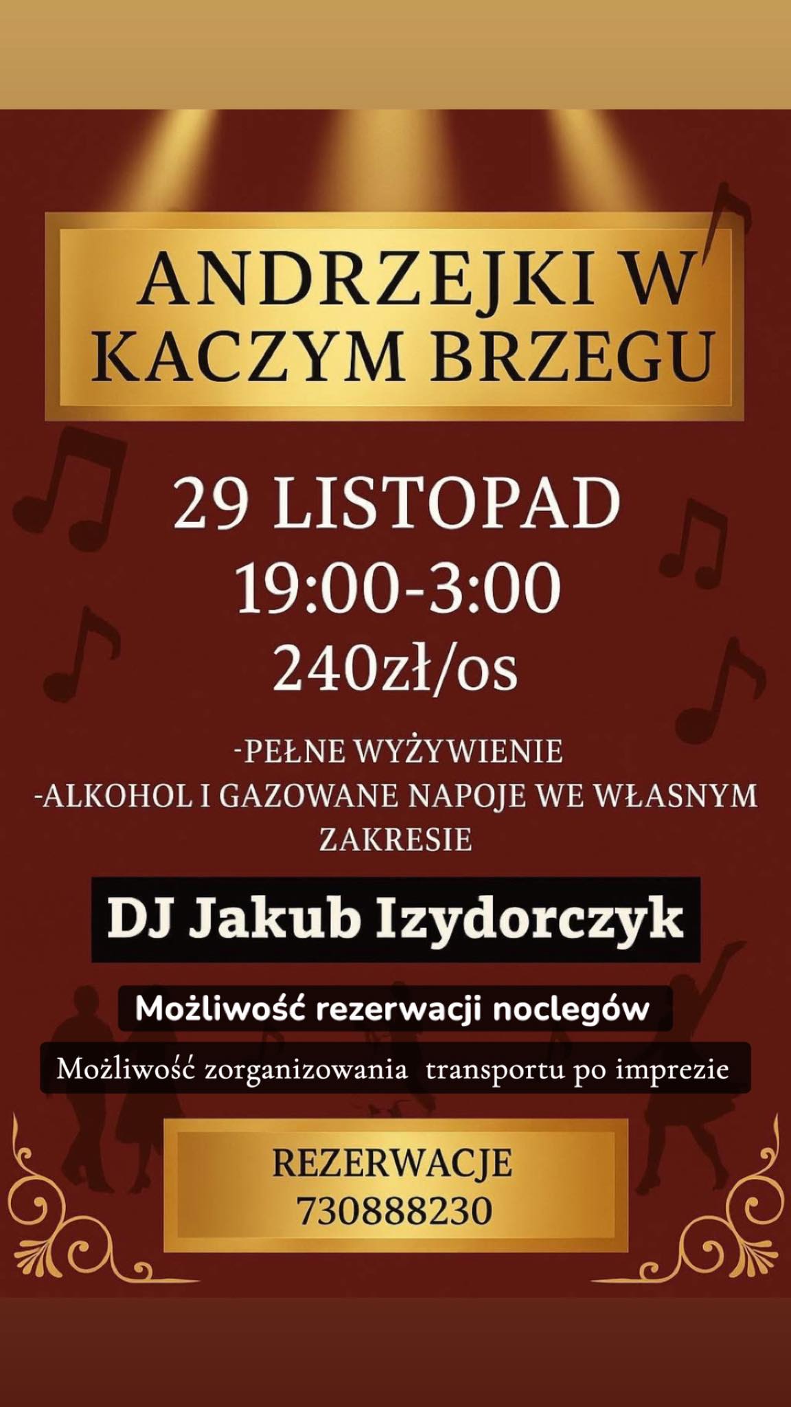 Andrzejki w Kaczym Brzegu