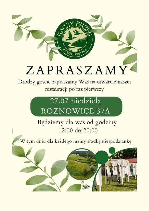 Otwarcie restauracji